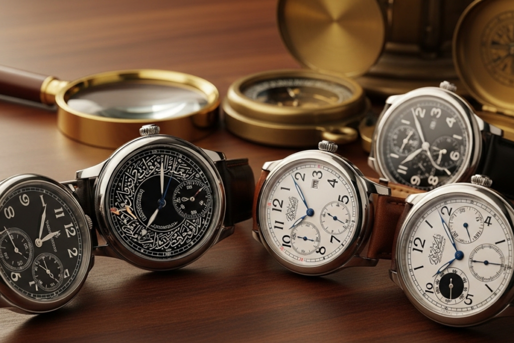 Uhren mit arabischem Zifferblatt