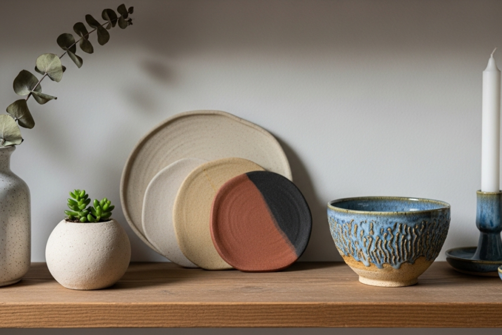 Handgefertigte Keramik
