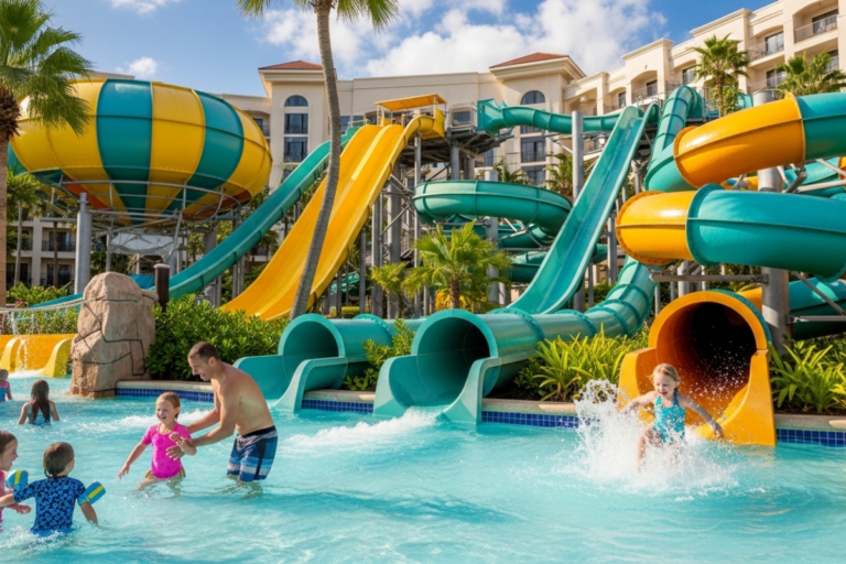 Hotels mit Wasserparks: Die besten Optionen für Familien mit Kindern
