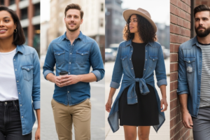 Jeanshemden für Herren